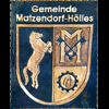  Gemeindewappen   Kupferbild  Handarbeit  