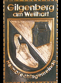               Gemeindewappen                          
Gemeinde Gilgenberg am Weilhart

             
bezirk  Braunau            
     
     
                             
  Oberösterreich 
                   
	                 
	Kupferbild                          jedes Bild ein "Unikat"
 Kupferrelief  Handarbeit