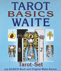    Bürger Evelin   Johannes Fiebig  Tarot Basics: Waite Tarot. Set mit Buch + 78 Tarotkarten von A. E. Waite   erhältlich im Kristallzentrum 
                            
                           
       